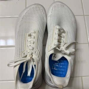 FLUX White Athletic Shoes